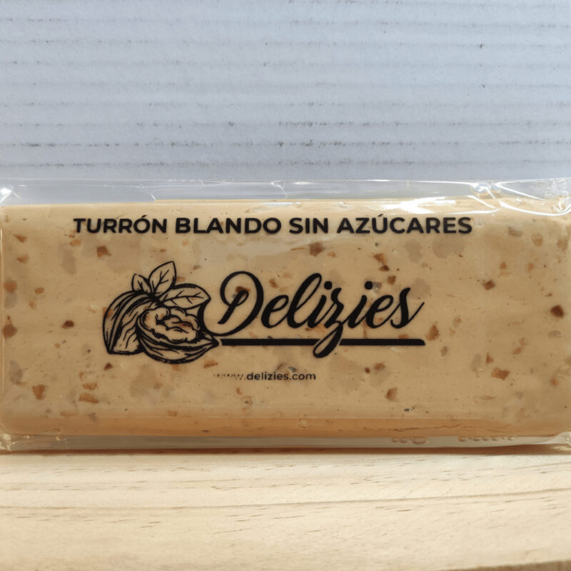 Turrón de Jijona sin Azúcar 200Gr.